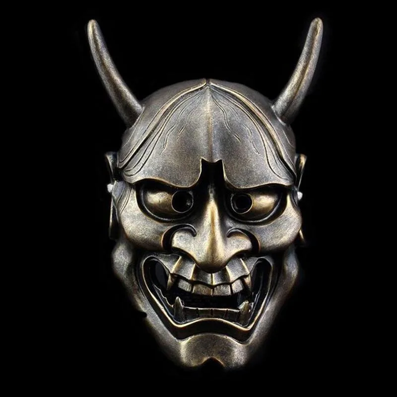 Смола японский буддист маски для Hannya Карнавальная маска на Хеллоуин