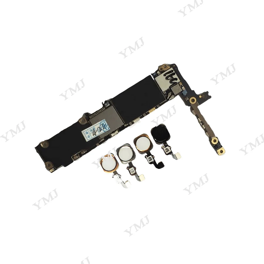 

With Full unlocked for iphone 6s plus Motherboard With Touch ID,100% Original for iphone 6s plus Logic board 16GB 64GB 128GB