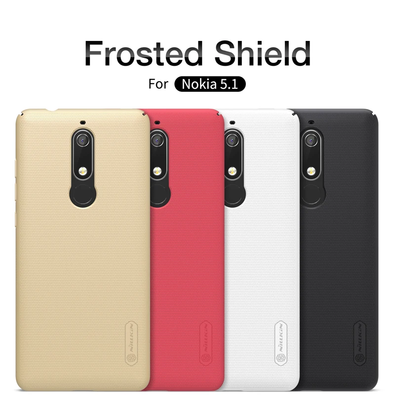 

Case For Nokia 5.1 NILLKIN Super Frosted Shield PC Hard back cover Case For Nokia 5.1 with Retail package