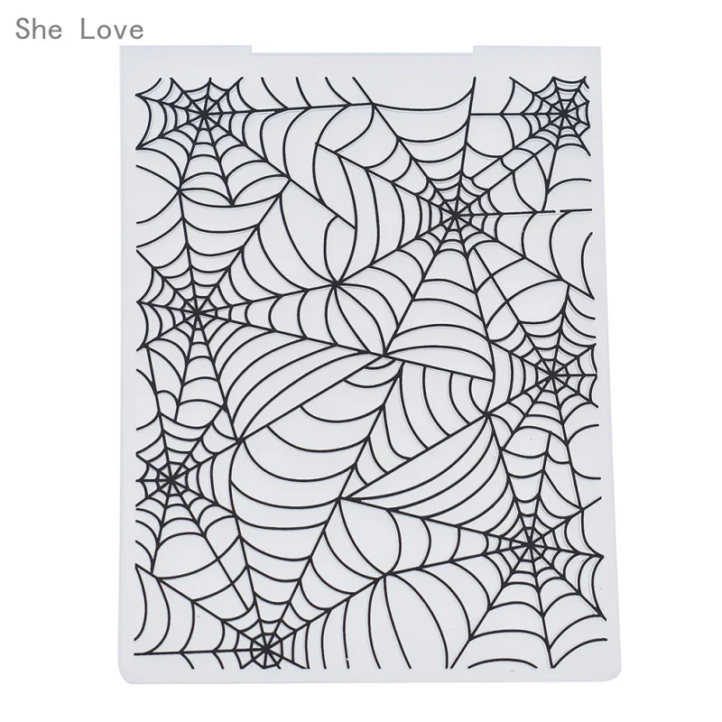 Пластиковый шаблон Chzimade Spiderweb для тиснения скрапбукинга фотоальбома