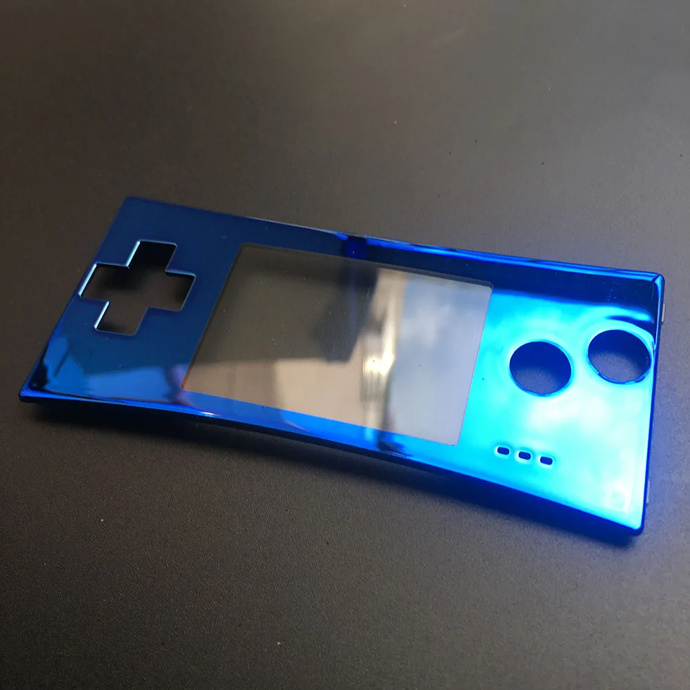 Сменная Передняя Лицевая панель GameBoy Micro 5 шт. красный синий черный и серебристый