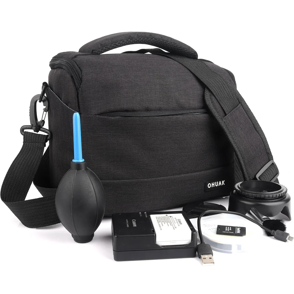 Сумка на плечо для DSLR-камеры Модный чехол из полиэстера камеры Canon EOS 5D Mark IV III 5DS 6D