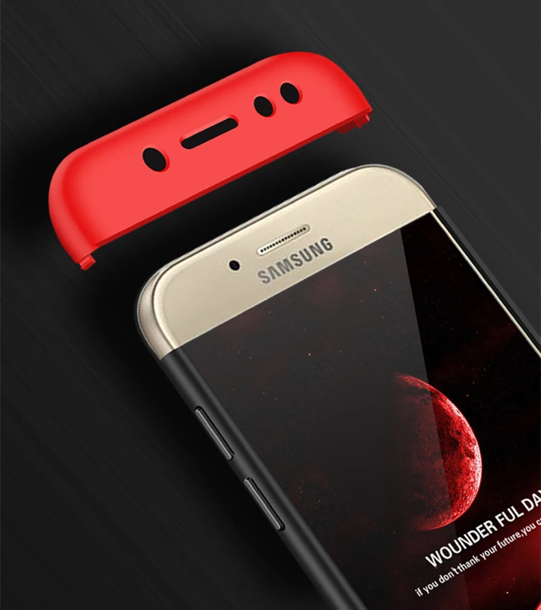 BONVAN 3 в 1, полный защитный чехол для samsung Galaxy J7, J5, J3 Pro, J7Pro, жесткий чехол с эффектом потертости для samsung j7, европейская версия, чехол