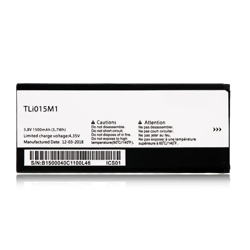 Аккумулятор для Alcatel PIXI 4 4034A 4034X 4034F 4034D 1500 мАч|Аккумуляторы мобильных телефонов| |