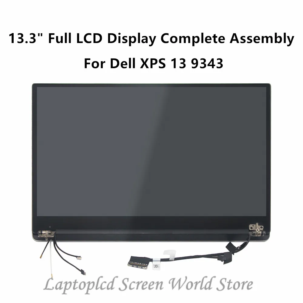 FTD LCD 13 3 ''QHD дисплей сенсорный экран в сборе для Dell XPS 9343 13D 1608T P54G 3200x1800|ЖК-экран