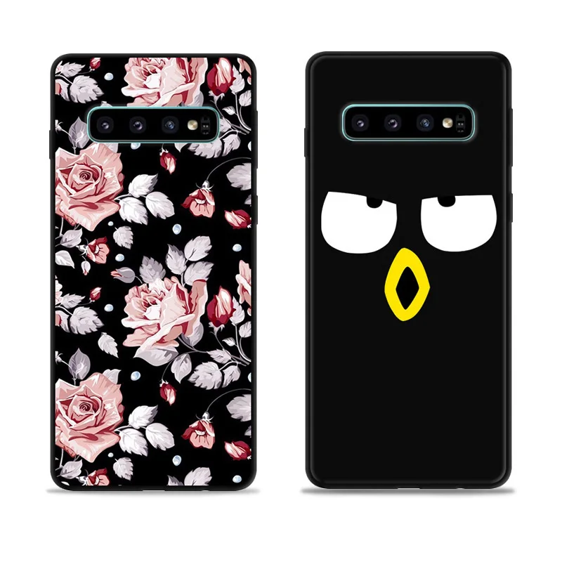 Case For Samsung Galaxy S10 Plus Cover Beautiful girl Shockproof Soft TPU Back S10+ G9750 Phone shell | Мобильные телефоны и