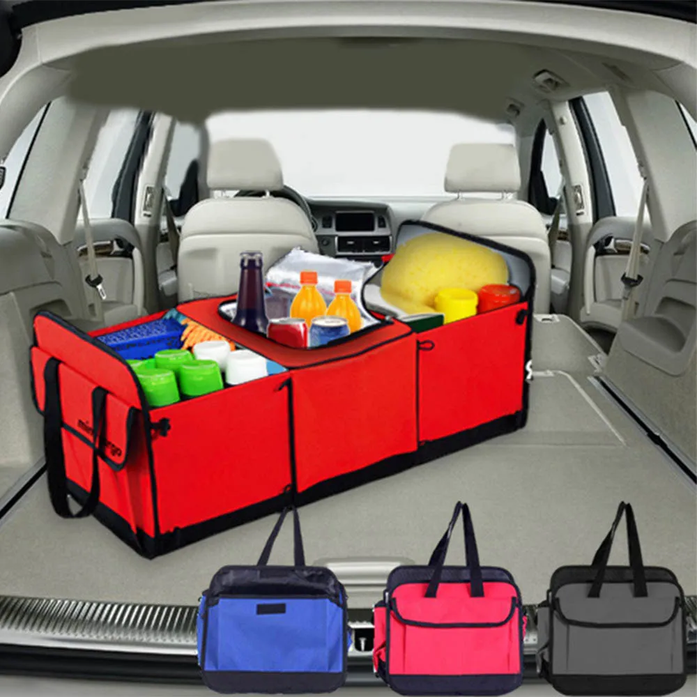 Auto Rear Rack Storage Box Organizer Drink Food Insulation Ice Basket Car Tool Container high quality | Автомобили и мотоциклы