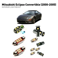 led interior lights for mitsubishi eclipse convertible 2000 2005 5pc led lights for cars lighting kit automotive bulbs canbus