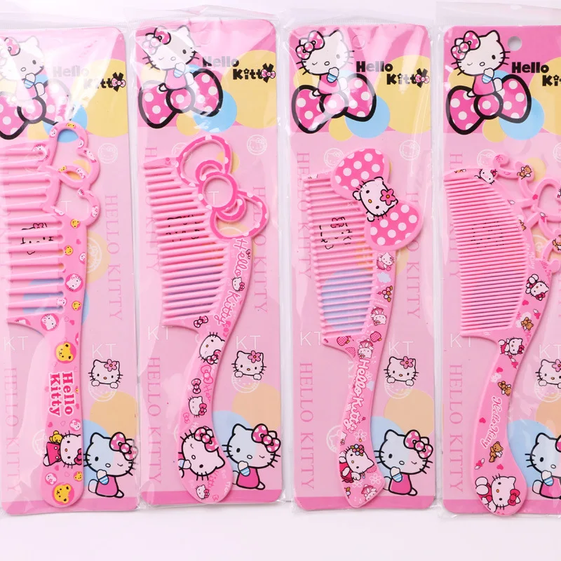 1 Шт. Портативный Путешествия Щетка Для Волос Розовый Прекрасный Гребень для