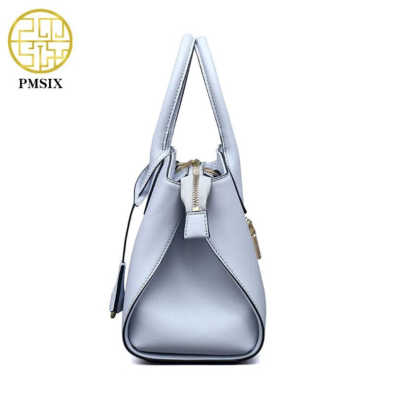 Дизайнерская женская кожаная сумка с вышивкой Pmsix модная роскошная мессенджер