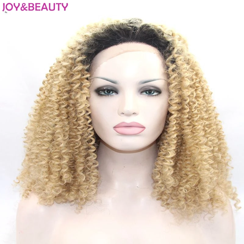 Парик JOY & BEAUTY синтетический с короткими кудрявыми волосами термостойкий
