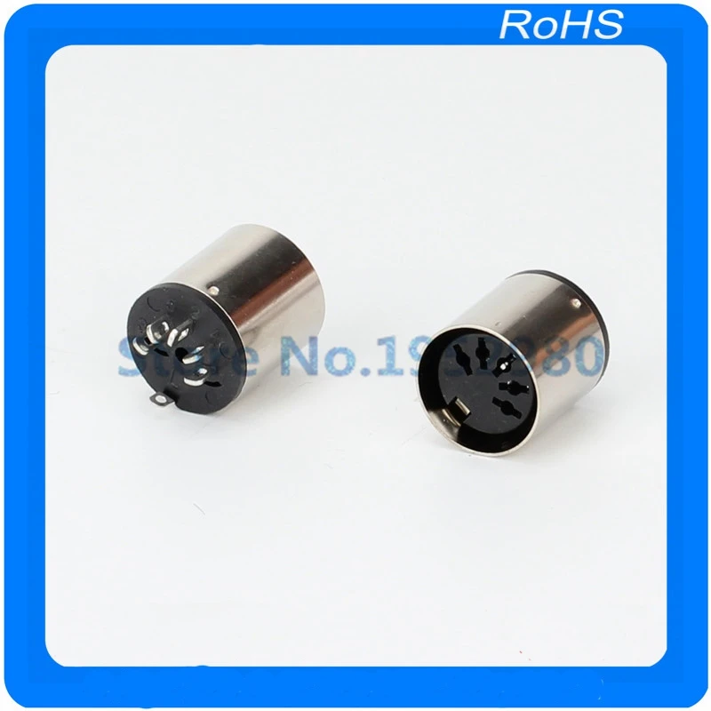 20 шт./лот металлический 5 контактный адаптер для розетки|pin connector|metal connectorpin pin |