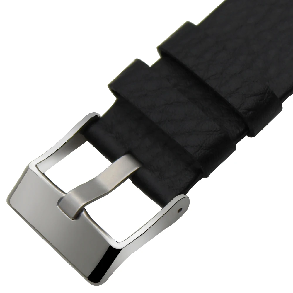 Французский ремешок для часов из натуральной телячьей кожи + инструмент Fossil Q Gazer/Q