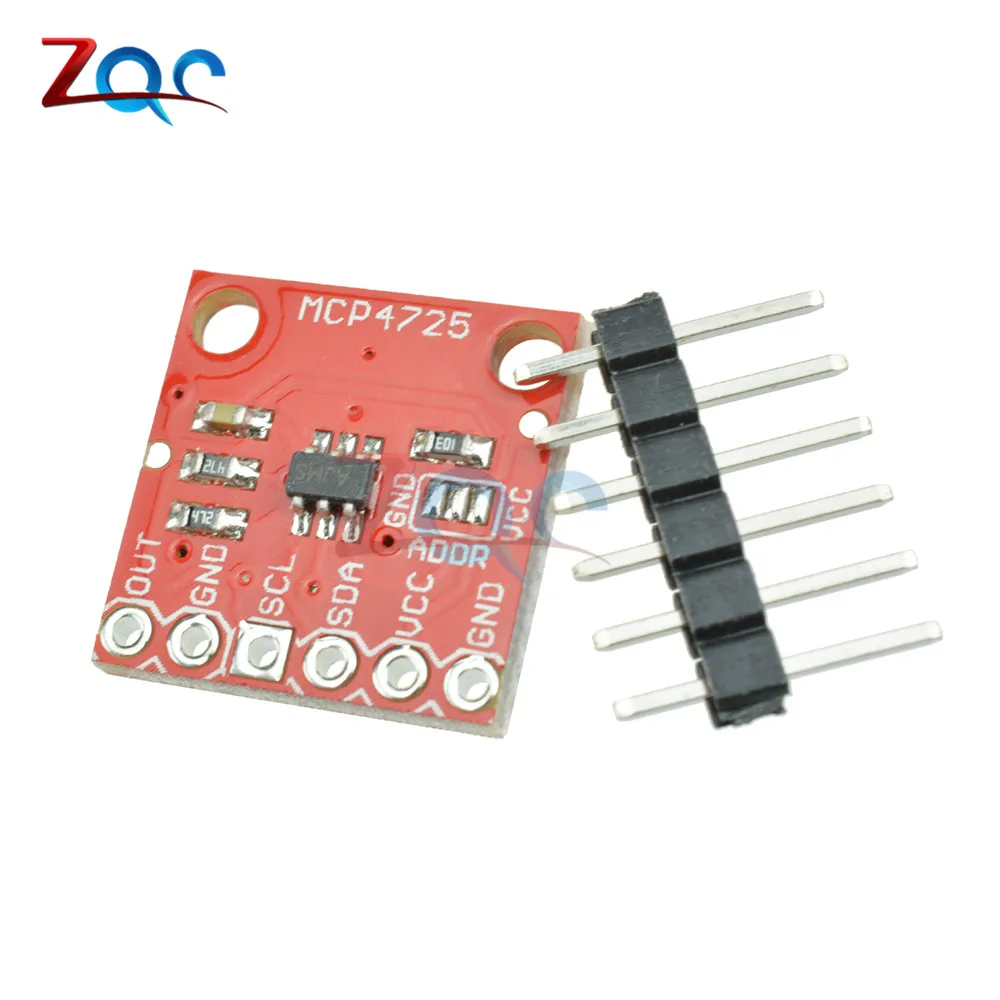 MCP4725 12Bit I2C DAC цифровой преобразователь модуль в Analong EEPROM макетная плата для Arduino 2 7 V