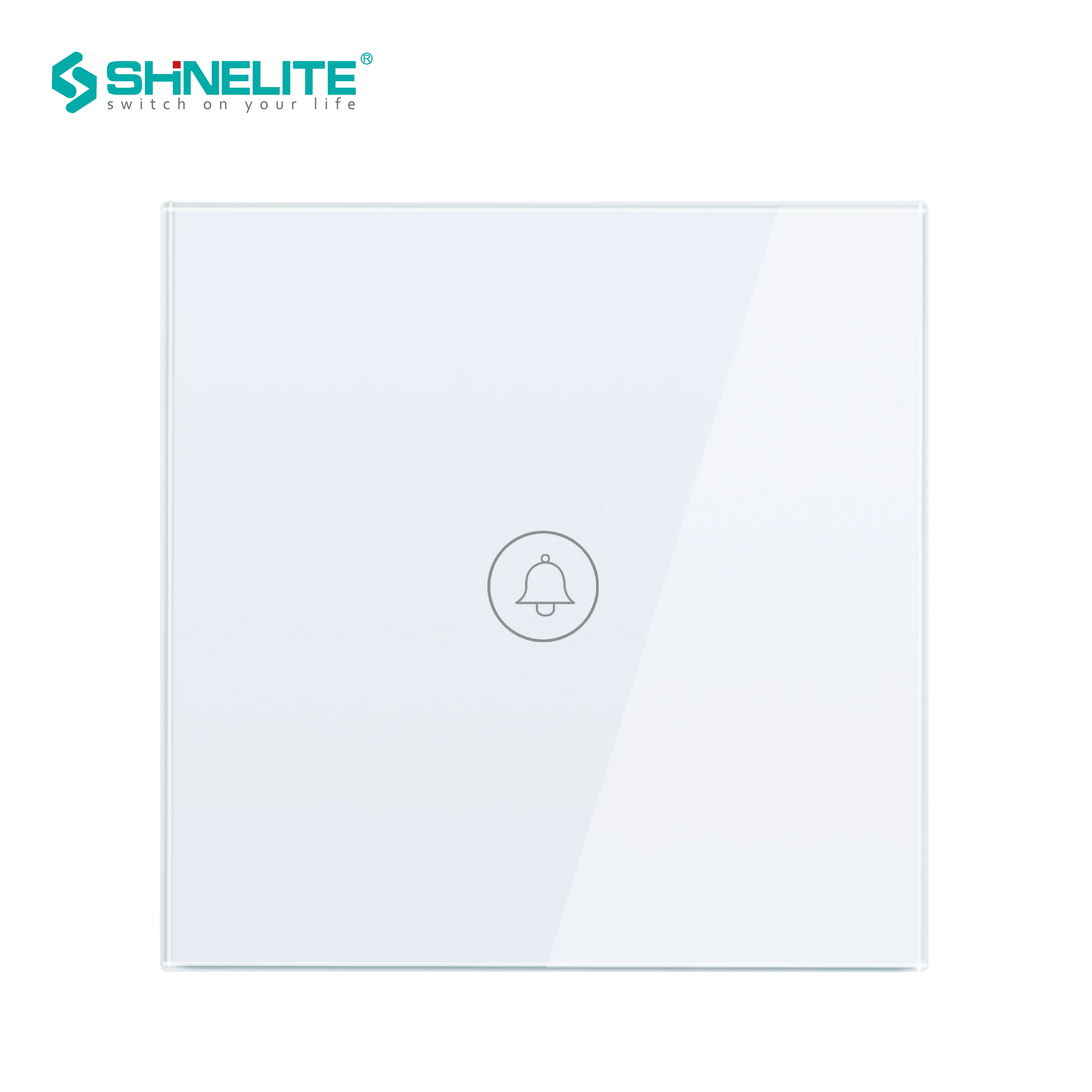 Shinelite стандарт ЕС настенный выключатель сенсорный экран дверной Звонок