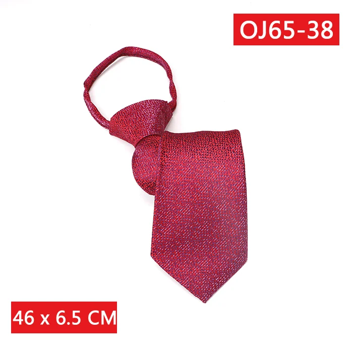 OJ65-38 YISHLINE мужские галстуки на молнии 2,56 дюймов с мультяшными буквами в полоску модный легкий галстук для свадебной вечеринки - Цвет: OJ65-38