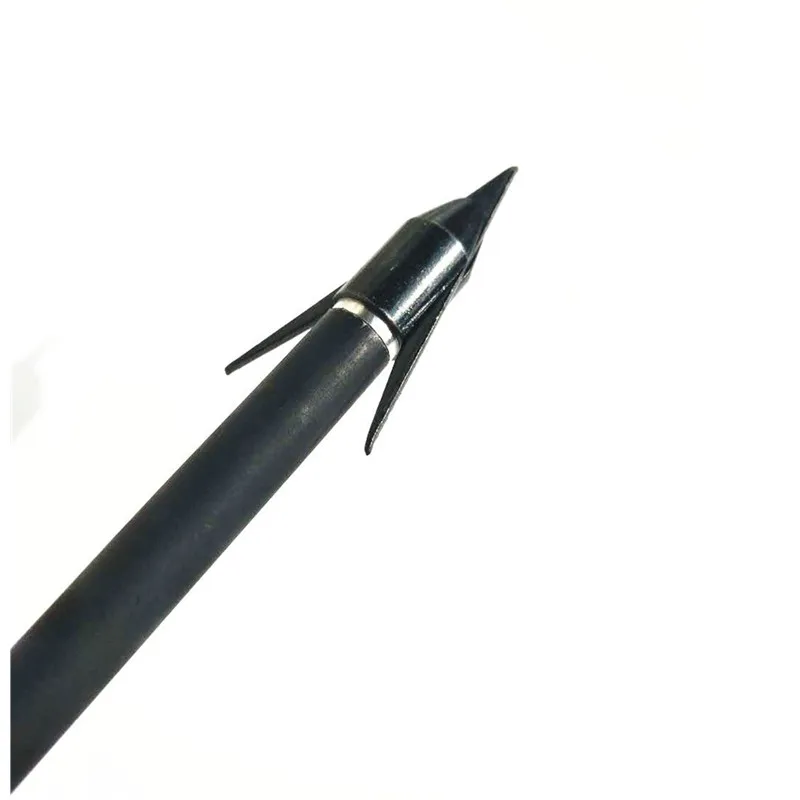 Наконечник для стрелы 2 лезвия Shoting рыба стрелка головки точек черный Bowfishing Broadheads
