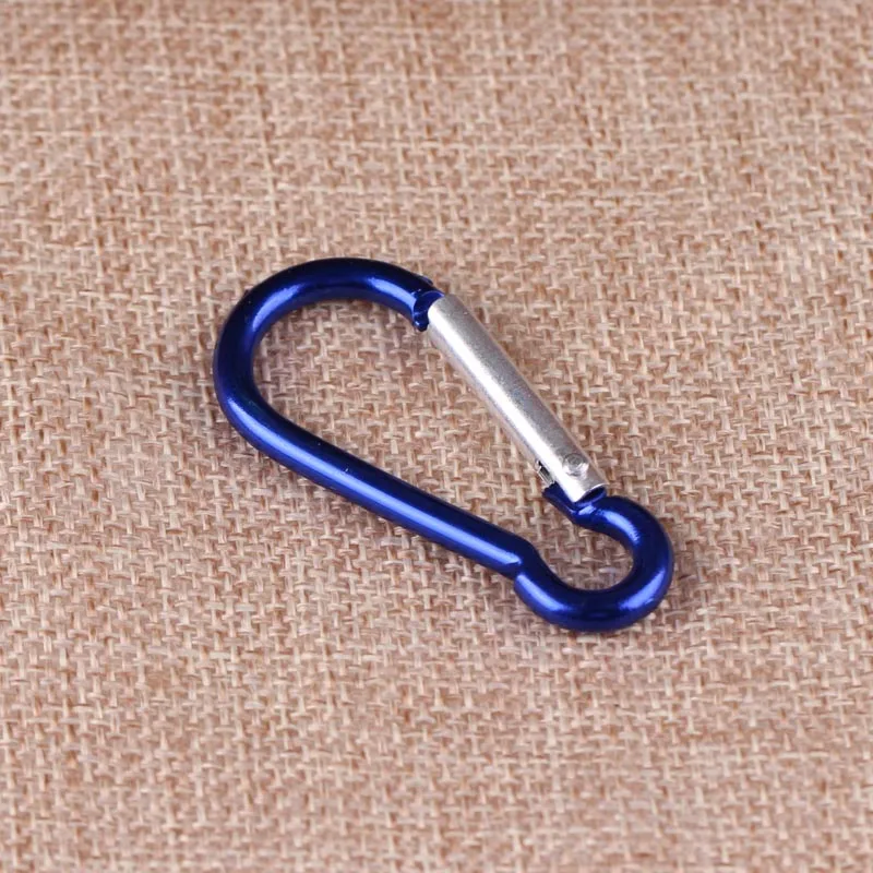 Diy брелок из сплава D-типа Многофункциональная безопасная Пряжка быстрая висящий