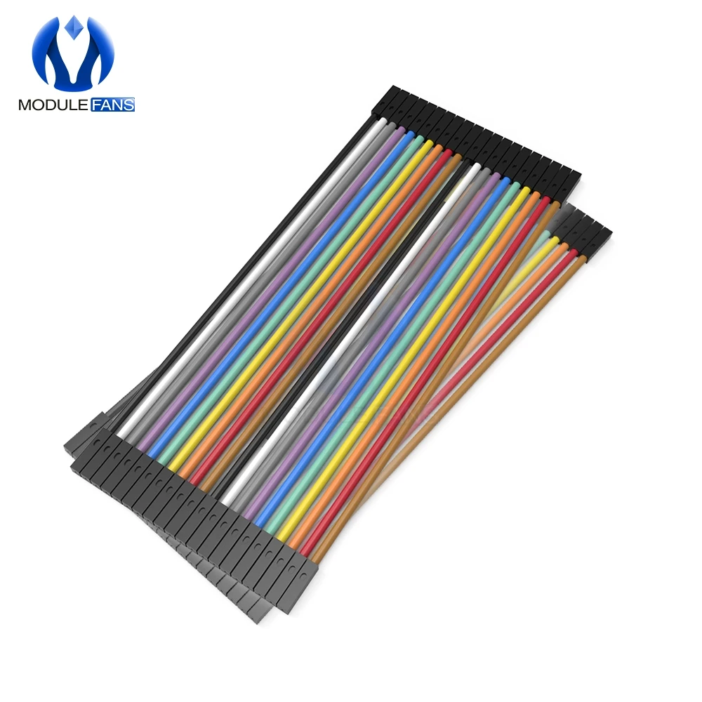 10x40 шт Dupont 10 см женский Перемычка провод ленты кабель для Arduino|jumper wire|cable dupontcable female