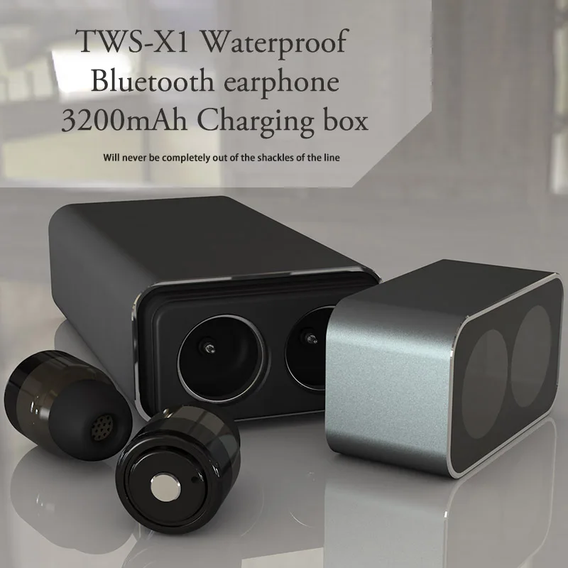 TWS M780 Близнецы беспроводные наушники Bluetooth стерео 3200 мАч банк питания для