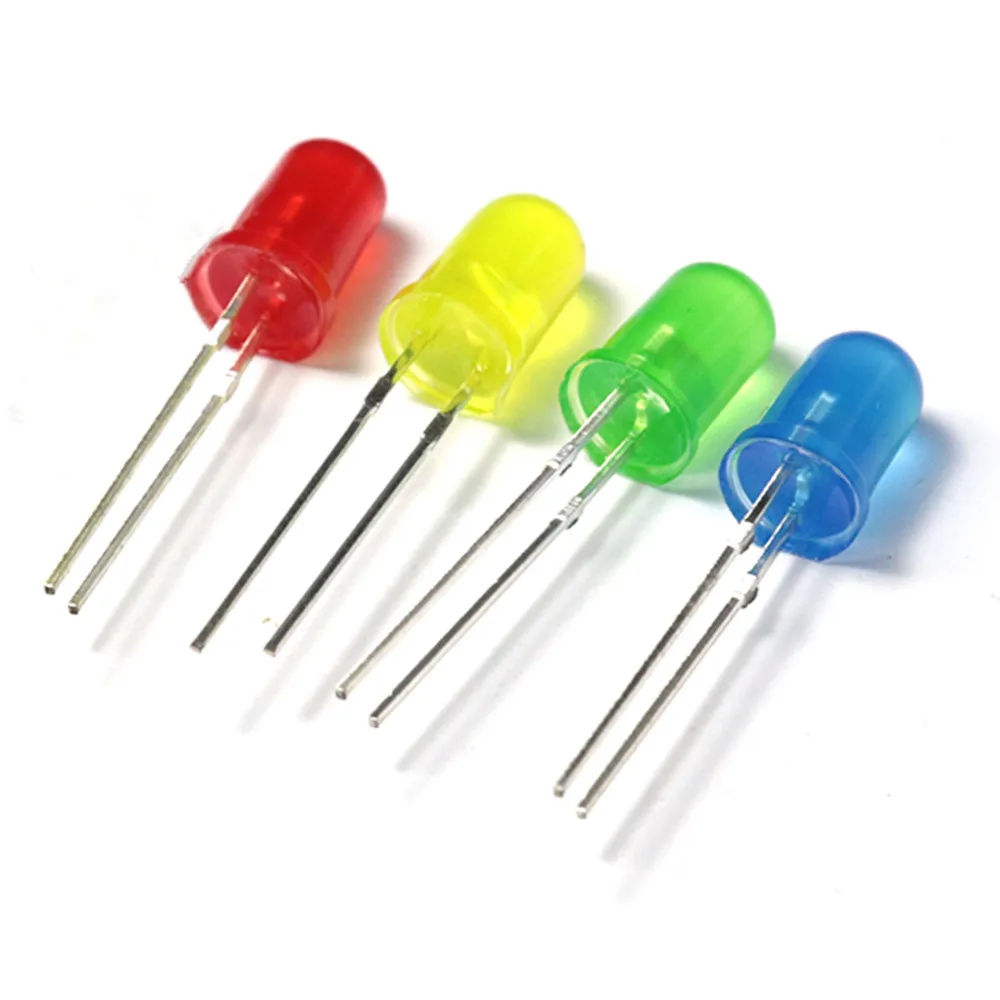 100 шт./лот 5 мм светодиодный светоизлучающий диод F5 LED с