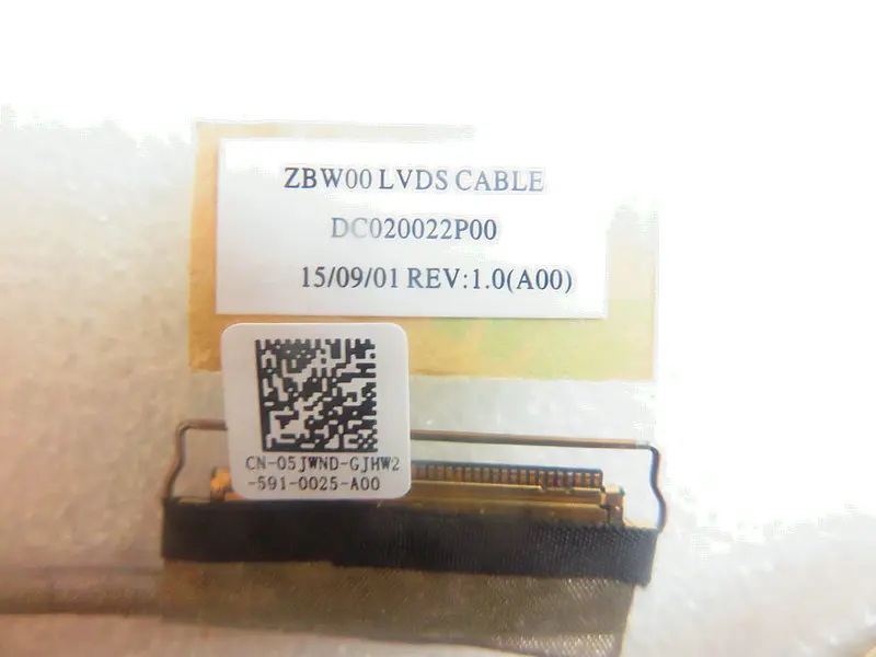 Новый оригинальный светодиодный ЖК-кабель lvds для Dell Inspiron 15-3531 3531 DC020022P00 CN-05JWND 05JWND
