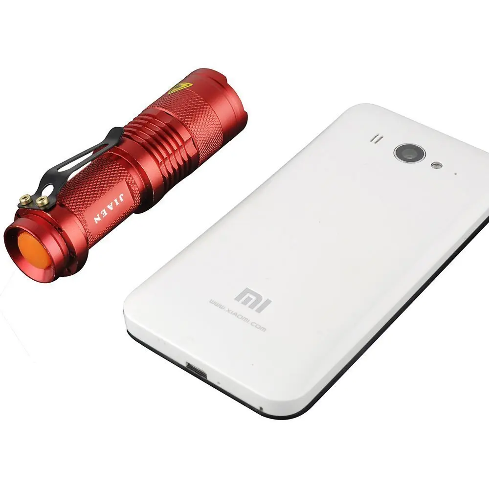 High Quality Mini LED Torch 7W 2000LM Q5 Flashlight Adjustable Focus 3 Modes Zoom Flash Light Lamp Free Shipping | Лампы и освещение