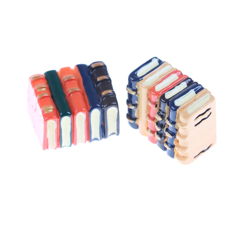 2 набора милые книги феи сад миниатюры Террариум женская модель 21*13*16 мм | Дом и