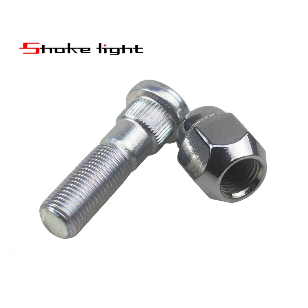 X1 set of Wheel Hub Bolt Stud &amp Nut For Subaru Legacy Impreza Forester Outback 28171AG000 28365FE001 28171-AG000 28365-FE001 |
