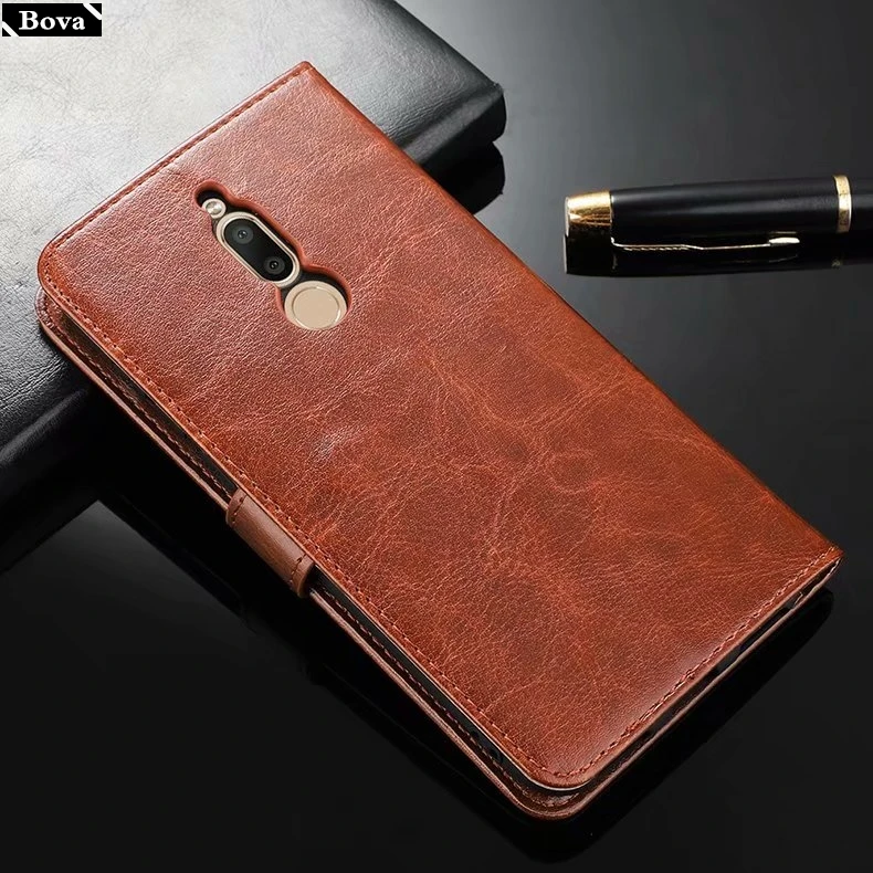 Защитный чехол для Meizu M6T держатель карт искусственный кошелек флип