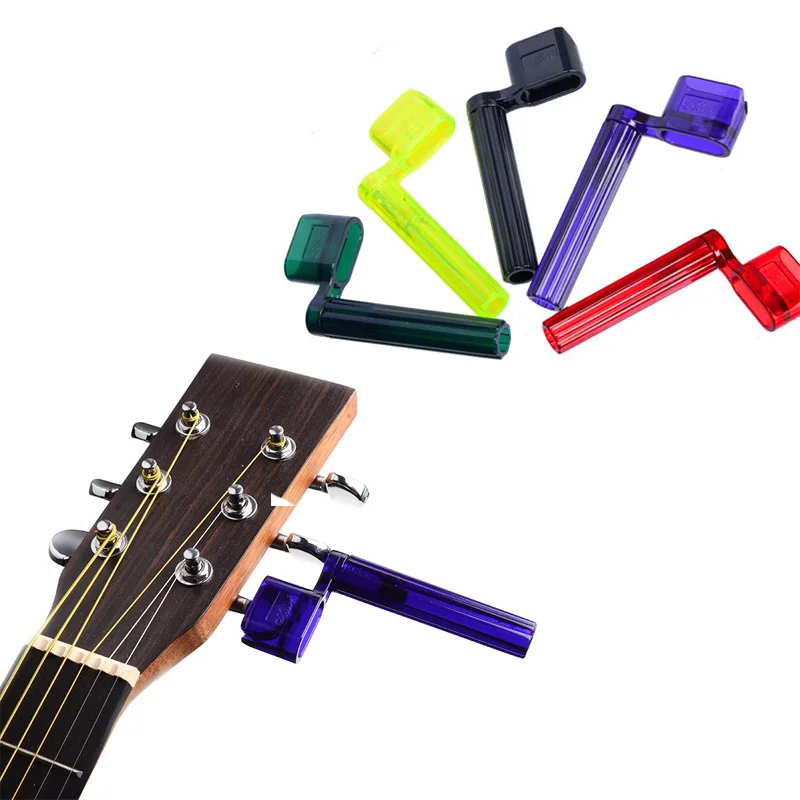 String Winder 3 в 1 многофункциональная гитарная струнная намотка струнная штифт Съемник струнный резак инструмент для настройки гитары аксессуары для гитары - Цвет: String Winder