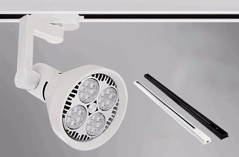 Fanlive Focos Светодиодная Techo трековая лампа Par30 Точечный светильник 30 Вт 45 Трековый