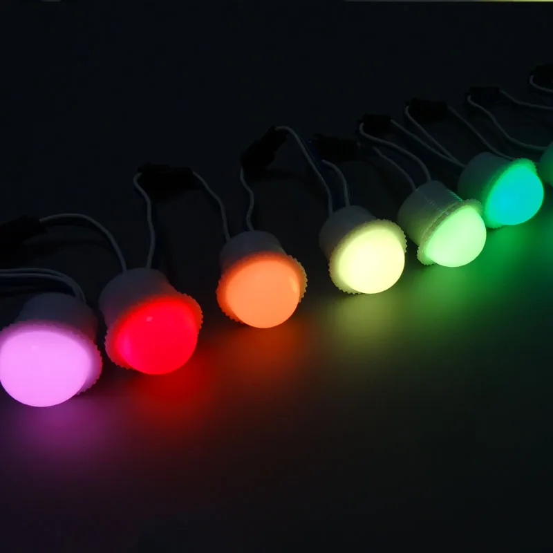 DC12V 26 мм 3 светодиодный s WS2811 светодиод с модулем RGB пиксель светильник источник 5050