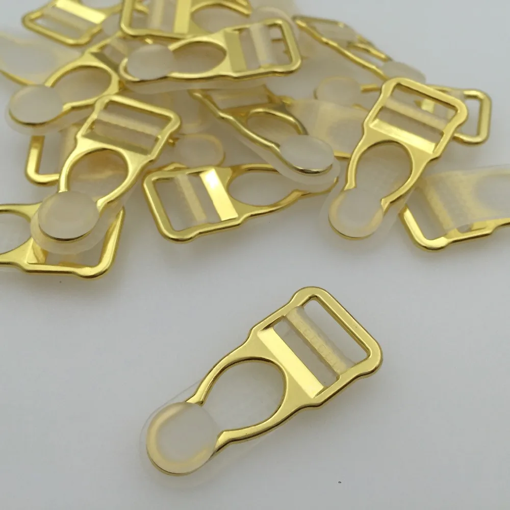 Подвязки для чулок 100 шт./лот серебряные/Золотые/розовые Золотые зажимы Набор