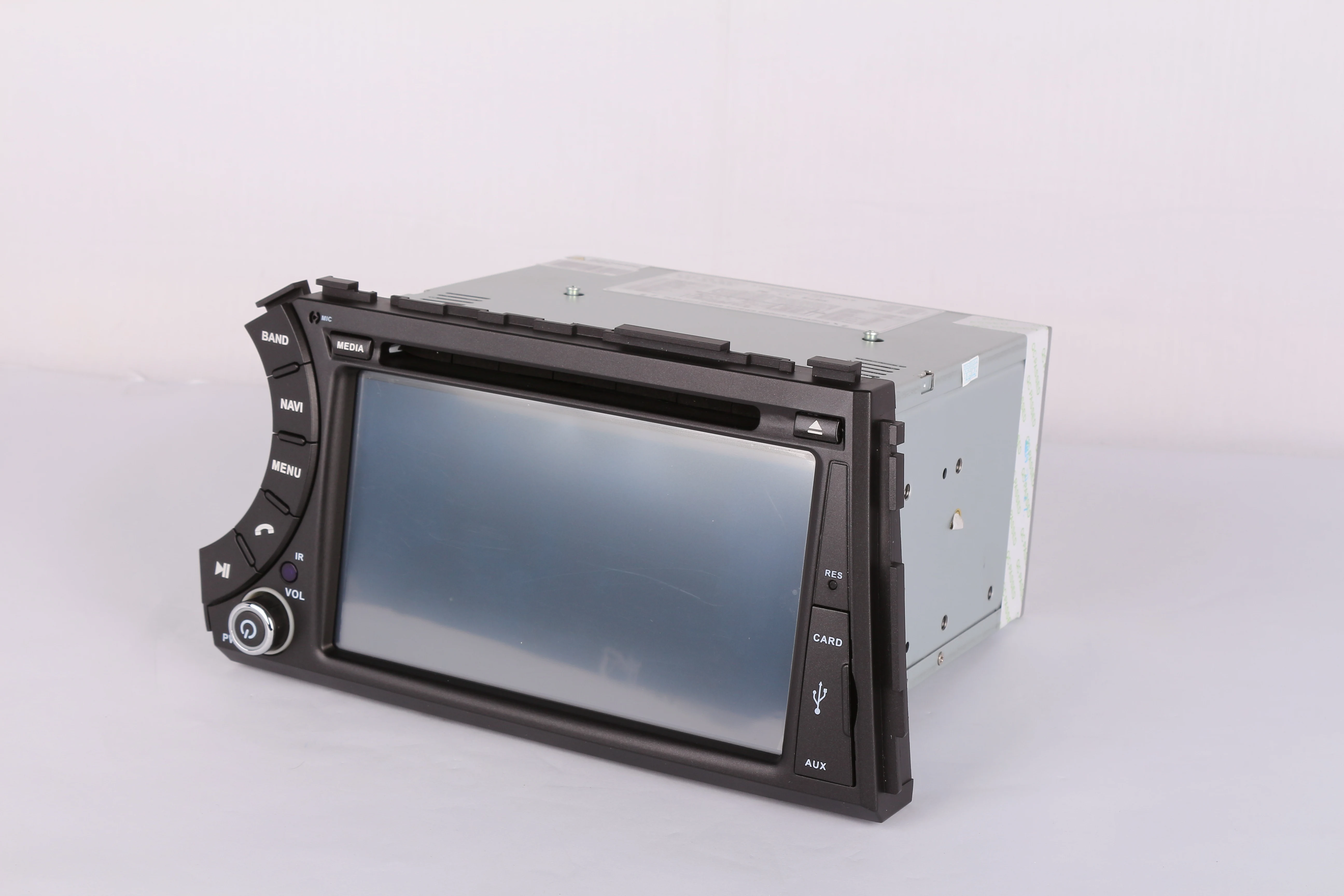 2din HD 1024X600 Восьмиядерный Android 10 4G RAM автомобильный DVD плеер для Ssang Yong SsangYong Kyron Actyon 2005