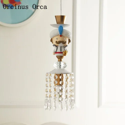 Мультяшная креативная люстра Аладдин эльф для мальчиков и девочек детская лампа