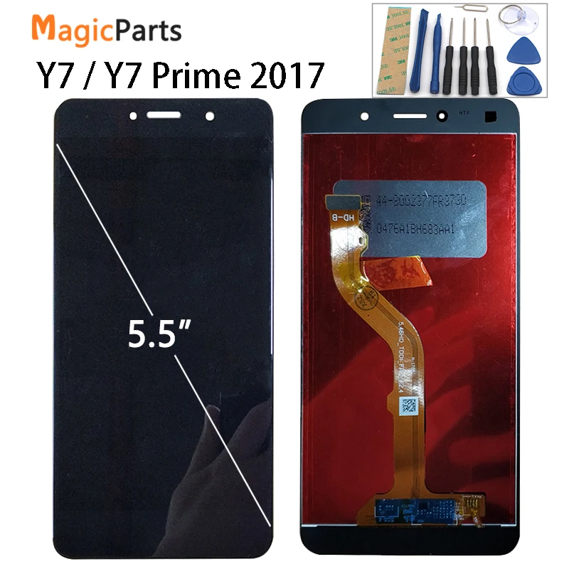 Оригинальный ЖК дисплей с дигитайзером сенсорного экрана для Huawei Y7 / Prime 2017 Nova Lite +