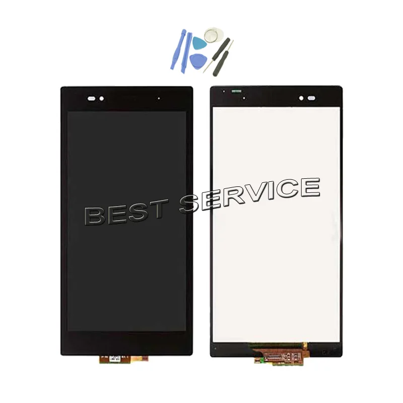 ЖК-дисплей для Sony Xperia Z Ultra XL39h XL39 C6802 C6806 C6833 сенсорный экран с дигитайзером в сборе +