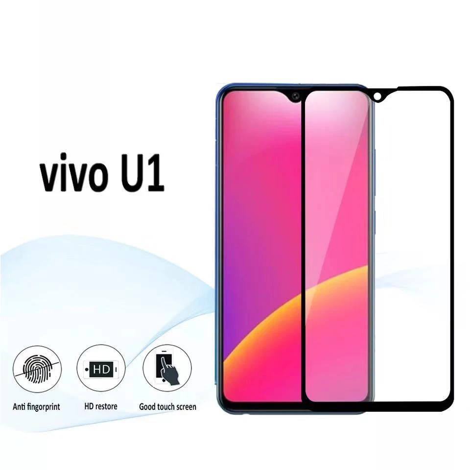 2 шт Полное покрытие экрана защитное закаленное стекло для Vivo U1 9H