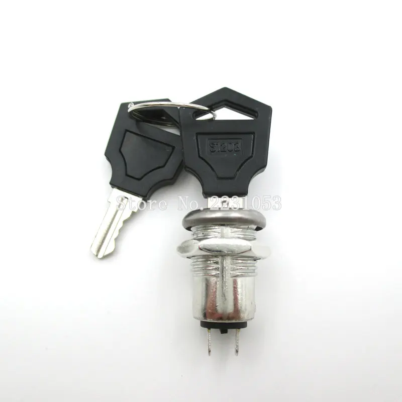 Key Switch ON/OFF Lock S1203 Electronic with Keys 12MM | Обустройство дома