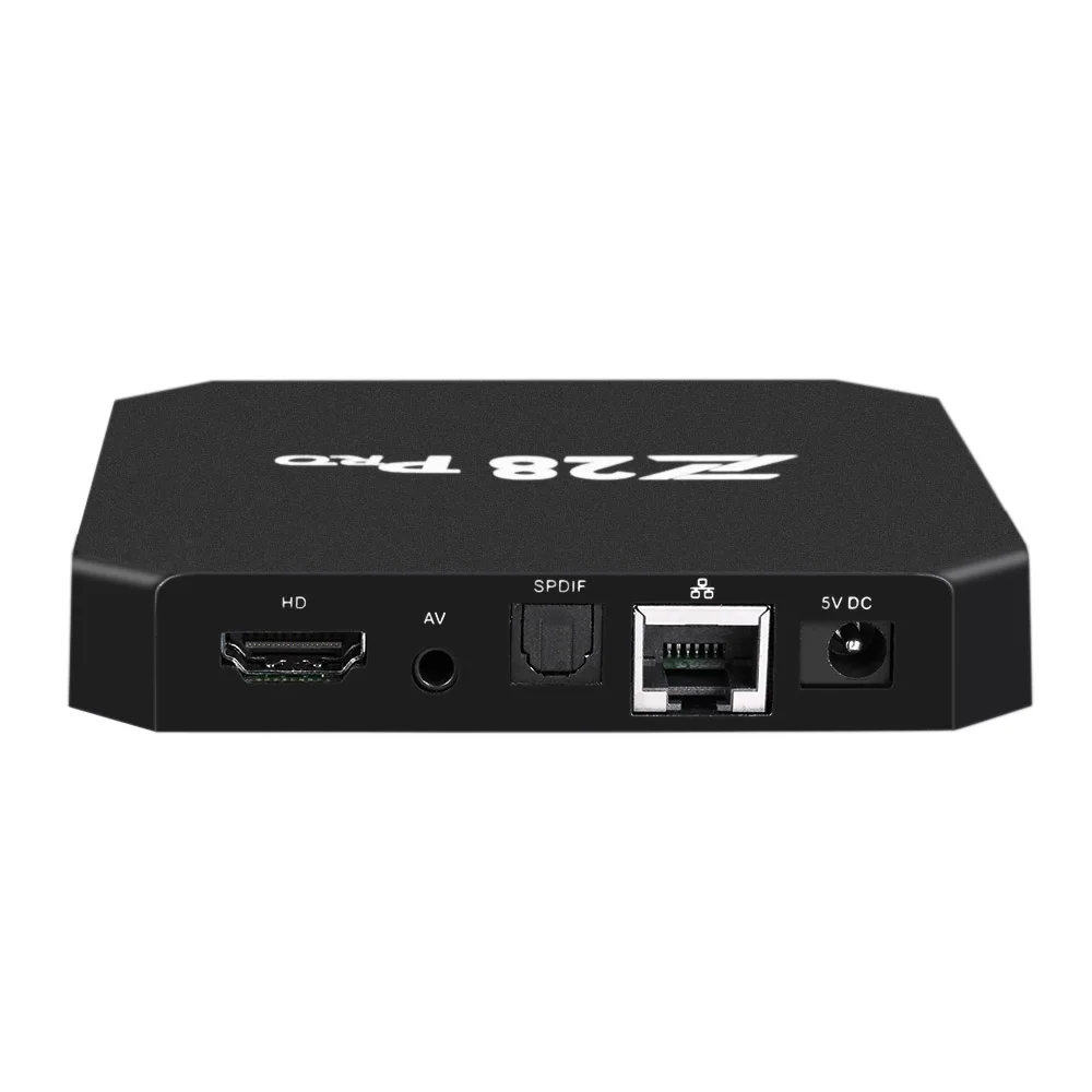 2018 Заводская Прямая цена новейший Z28 PRO Smart Android 7 1 TV Box RK3328 четырехъядерный 64 бит UHD