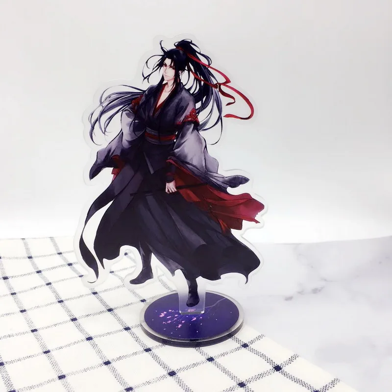 8 32 вида аниме Mo дао ЗУ Shi акрил рисунок на каждый день Wei WuXian Lan WangJi Коллекция подарков гроссмейстер демоническим Статуэтка Series1 - Цвет: 8