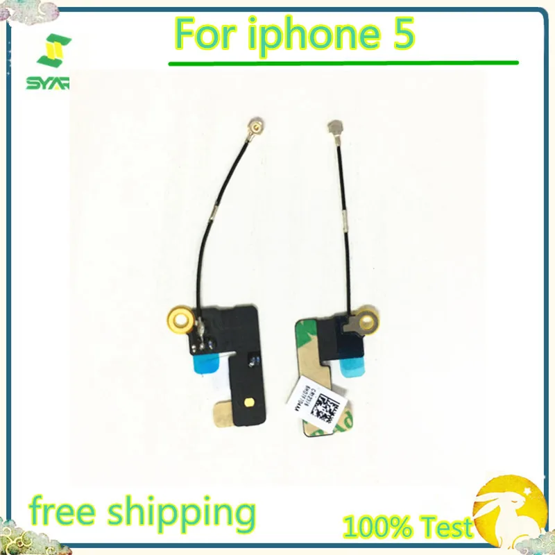 

50pcs/lot Wifi Signal Antenna Flex Cable Relacement Part For iPhone 5 5G