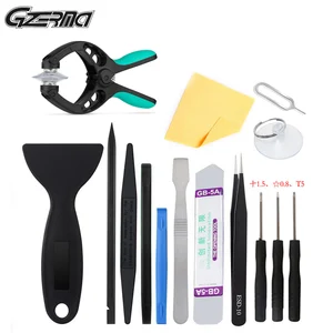 15 в 1 Профессиональные отвертки мобильный телефон набор инструментов для ремонта ЖК-экран открывающиеся плоскогубцы присоска для iPhone
