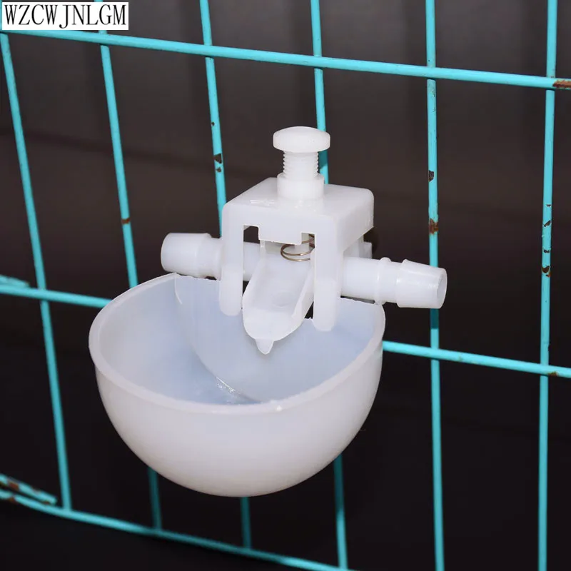 50 комплектов белого 12 мм диспенсер для воды кормушка животных Автоматическая