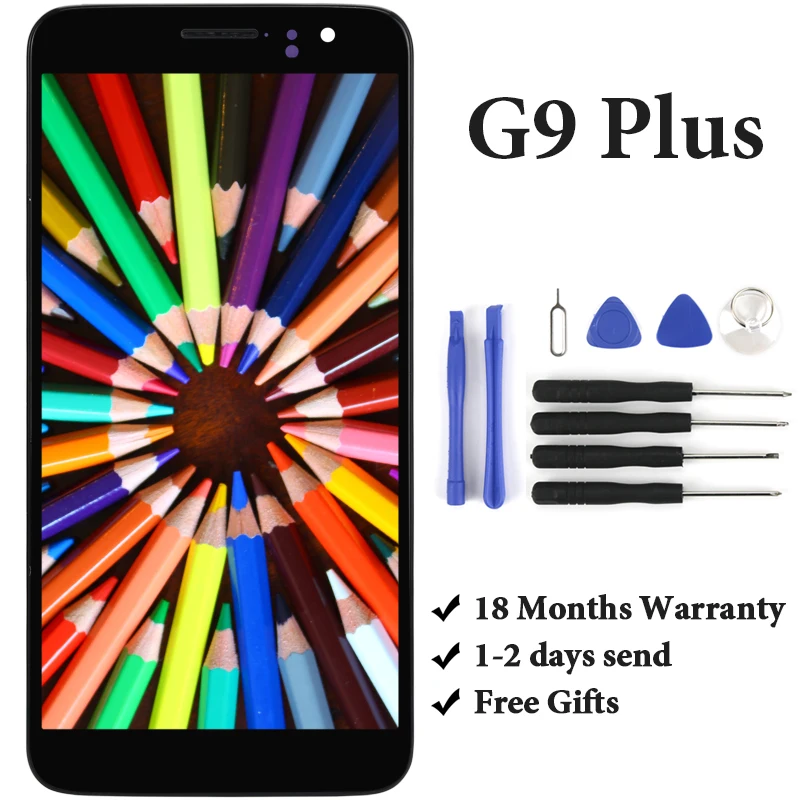 100% тест без битых пикселей 1 шт. 5 дюймов ЖК дисплей для HUAWEI G9 Plus MLA TL00 кодирующий
