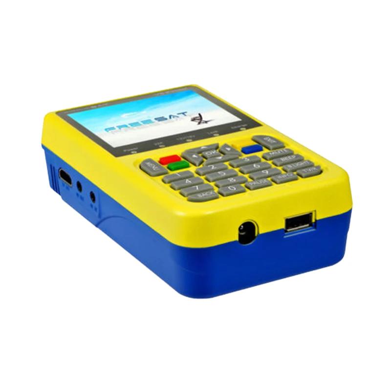 Larryjoe Freesat V8 Finder V-71 HD DVB-S2 Высокое разрешение Satellite MPEG-4 DVB S2 спутниковый метр Satfinder