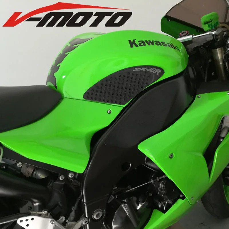 Противоскользящие коврики для бака Kawasaki ZX 10R 2006 2007 ZX10R 3M|tank pad|knee griptraction pad |