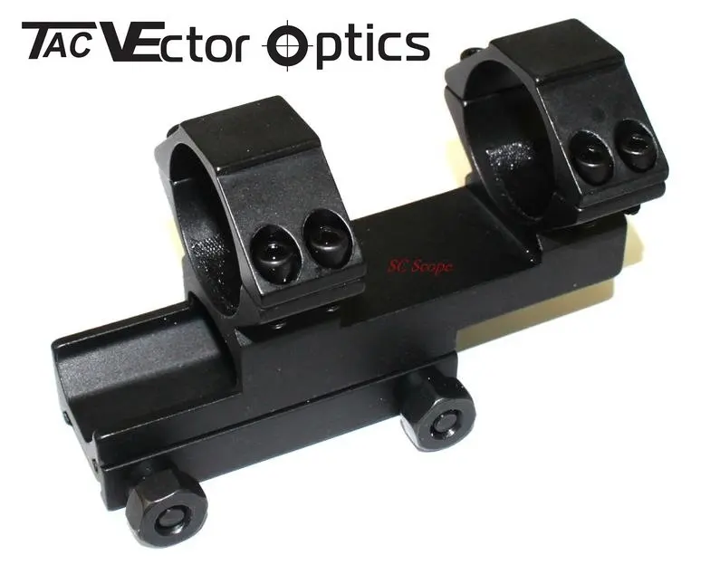 

Free Shipping Vector 30mm Rifle Scope One Piece Extended Style Weaver Mount with Integrated Rings