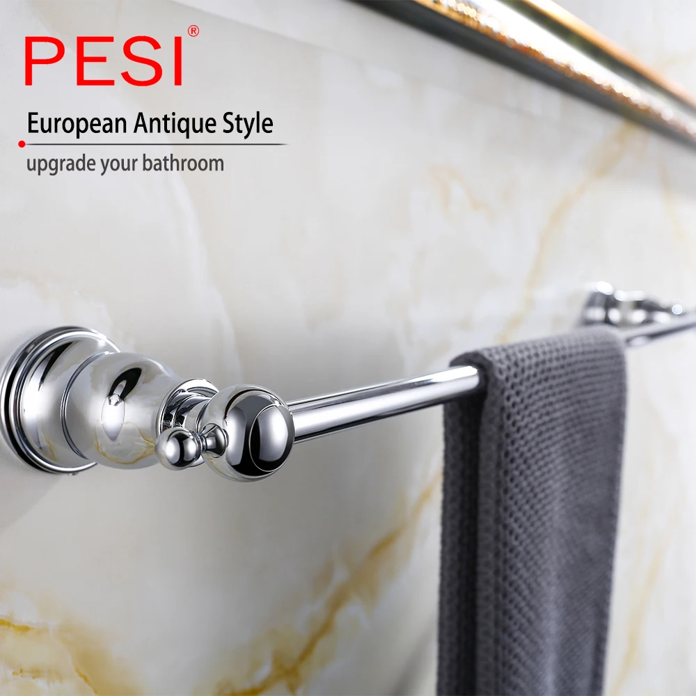 Набор аксессуаров для ванной комнаты PESI 2019 роскошный полностью латунный вешалка